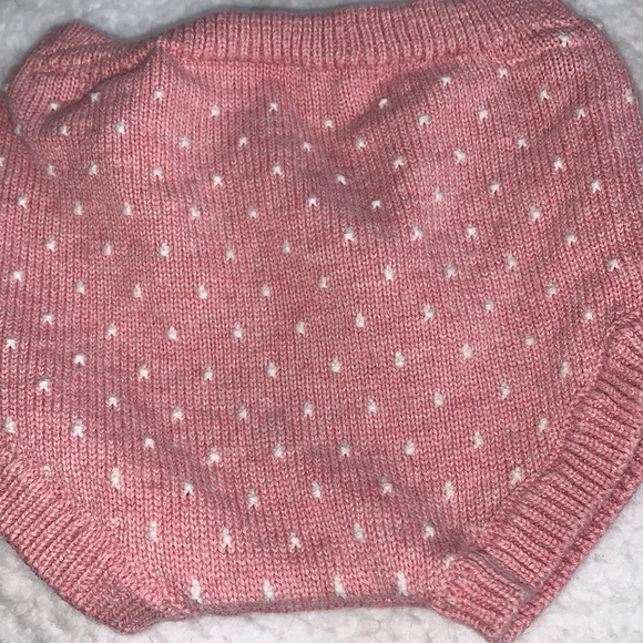 Mayoral Pink Sweater Dress Set Bears 4-6M Baby Girl EUC - Picture 3 of 10